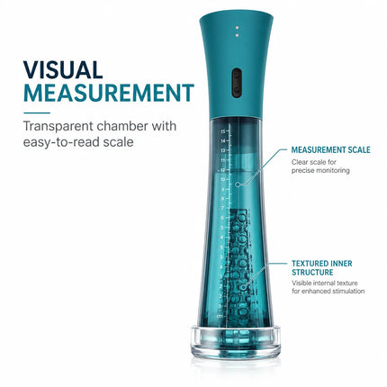 Male Masturbator Penis Pump Enlarger Transparent Visual Male Sex Toys for Men APP Control Vibrating Vacuum Suction Glans Trainer