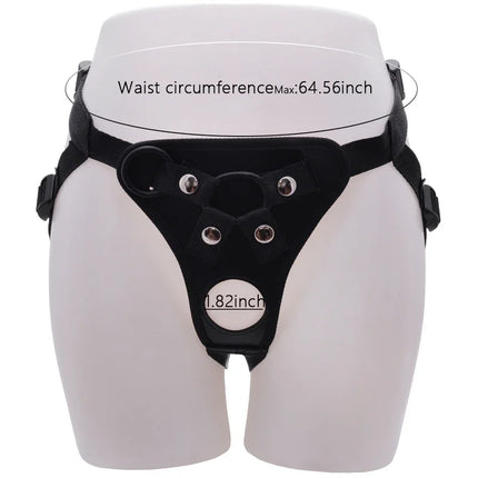 Men's Strap-on Realistic Dildo Pants for Men, Double Dildos with Rings, Man Strapon Harness Belt, Adult Games, Adult Sex Toys