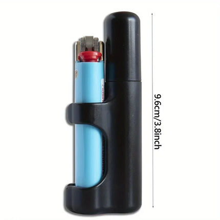 Smell Proof Crush Proof Portable Cigarette Case Lighter Holder