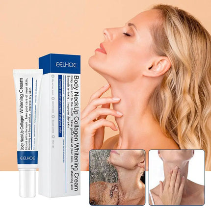 1/3PCS Hydrolyzed Collagen Neck Cream Neck care Lightening Smoothing Care Lotion Moisturizer Neck Rejuvenation Cream