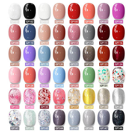 2pcs 8ml Water-Based Nail Polish Set Long Lasting Quick Drying No Need of Lamp to Cure Nail Supplies Vernis for Nails Manicure