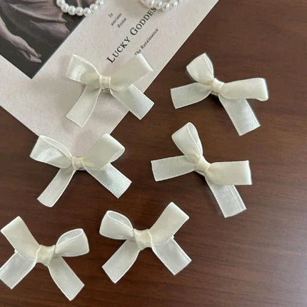 6Pcs/lot    Bowknot Hair Clip Fashion Sweet Ballet Cute Girl Barrettes  Lace Hairpin Girls Hair Accessories
