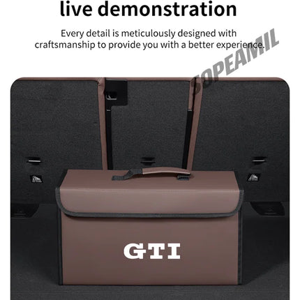 Volkswagen GTI Golf Arteon Tiguan Touareg Passat Polo Scirocco Jeeta CC Polo Car Trunk Storage Box Foldable Stowing Tidying Bag