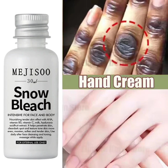 Fast Whitening Dark Knuckles Brighten Hand Cream Melanin Corrector Moisturizing Intense Stains Remover Products Korean Skin Care