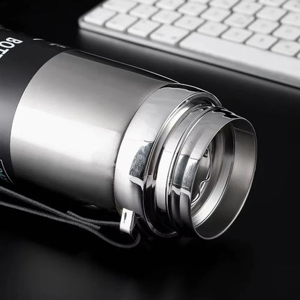 1L Thermal Water Bottle Vacuum Flasks Stainless Steel Thermos Bottle Keep Cold and Hot Water Bottle Thermos for Water Tea Coffee