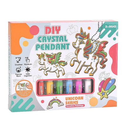 2022 New DIY Drawing Toys 3D Window Art Paint Kit Watercolor Paints Educational Toys