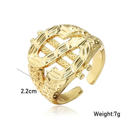 Exaggerated Dollar Sign Ring for Men and Women Fashion Jewelry Gift Hip Hop Rock Currency Ring Adjustable in Size