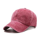 Wine Red / One Hat Embroidery