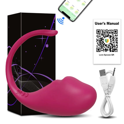 Wireless Bluetooth G Spot Dildo Vibrator for Women APP Remote Control Wear Vibrating Egg Clit Female Panties Sex Toys for Adults