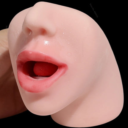 Sex Tooys For Men Realistic Vagina Real Pussy and Mouth Oral Silicone Artificial 5D Deep Throat Pocket Pussy Blowjob Masturbator
