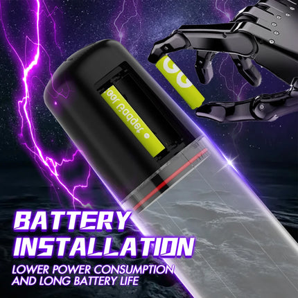 Electric Penis Pump Enlargement Vacuum Pump Penile Bigger Trainer  Sex Toys for Men Male Masturbator Adult Goods