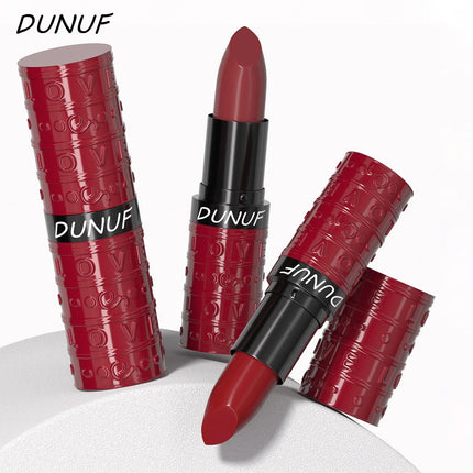 Velvet Sexy Lipstick Waterproof Long Wearing Non Transfer Sweat Proof Lip Gloss Moisturizing Hydration 3 Colors