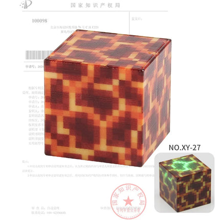 Light-Up Magnetic Blocks 2cm - Set of 10 Pieces