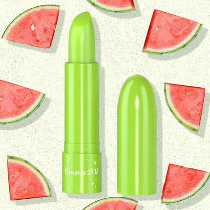 6 Colors Fruity Lip Balm Waterproof Fruit Color Tinted Shine Changing Moisturizing Nourishing lipstick Make Up Lip Care