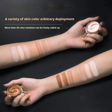 Two-color tattoo concealer waterproof and sweat-proof to cover birthmarks and scars long-lasting concealer foundation cream