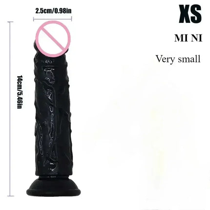 Anal Butt Plug Jelly Big Dick Soft Dildo Masturbator Realistic Soft Jelly Suction Cup Penis Adult Sex Toy for Women and Men 18+