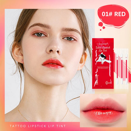New Cotton Swab Lip Gloss Tattoo Lipstick Velvety Waterproof Matte Lip Gloss Portable Lip gloss Women Use Of Vacation Tourism