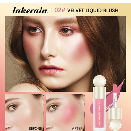 Blush Liquid Blusher Real Makeup Blush Matte Palette Blusher Cosmetics Products Liquid Cream Stick Pink Face raremakeup Beauty
