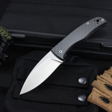 C263 Pocket Folding Knife G10 Handle EDC Flipper Knives Multi Outdoor Camping Hunting Survival Sharp Knife for Men Jackknife
