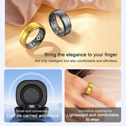 Couple Rings R06 Qring Man Women's Finger Wheel Gift Waterproof 50 Meters Sleep Tracker Electronics Devices R02 R03 Monitor 2024