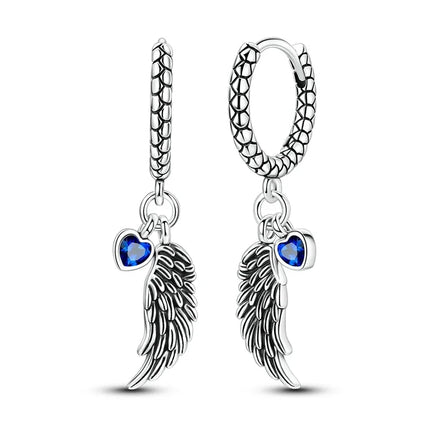 2025 New 925 Sterling Silver Earrings Simple Bow Strawberry Butterfly Hoop Stud Earrings for Wedding Party Women Jewelry Girls