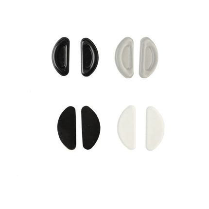 10pcs Silicone Non-slip Nose Pads D-shaped Glasses Nose Support Long Lasting Eyeglasses Nasal Holder Eyewear Accessories
