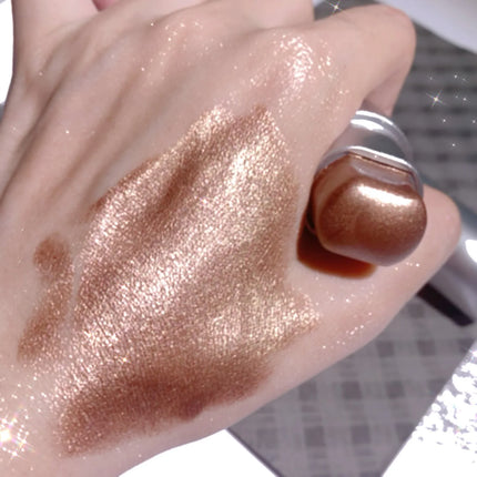 Clear highlighter stick, pearlescent fine shimmer, facial watery skin, natural contouring, brightening light and shadow highligh