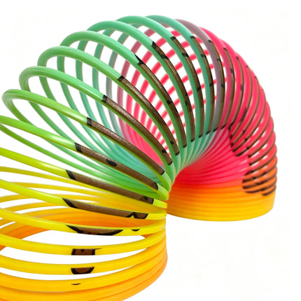 Capybara Design Big Rainbow Slinky Toy Set Flexible Magic Spring Coil Fidget Toy for Kids 1 3 6pcs Options Perfect Holiday Gift