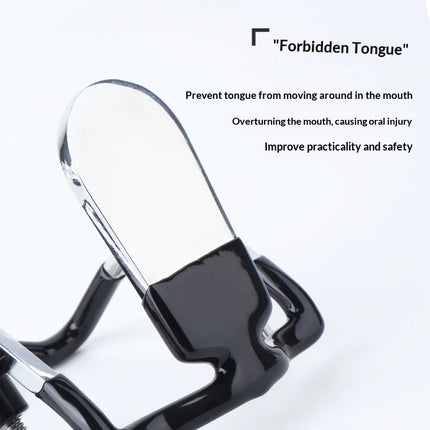 Mouth Bondage Blowjob Gag BDSM Stainless Steel Adjustable Mouth Plug Slave Deep Throat Gags Restraint  Adult Sex Toy for Couples