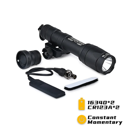 Surefire Tactical Flashlight M300 M600 With SR07 Dual Function Remote Pressure WeaponLight Switch 20mm Rail Fit Hunting Airsoft