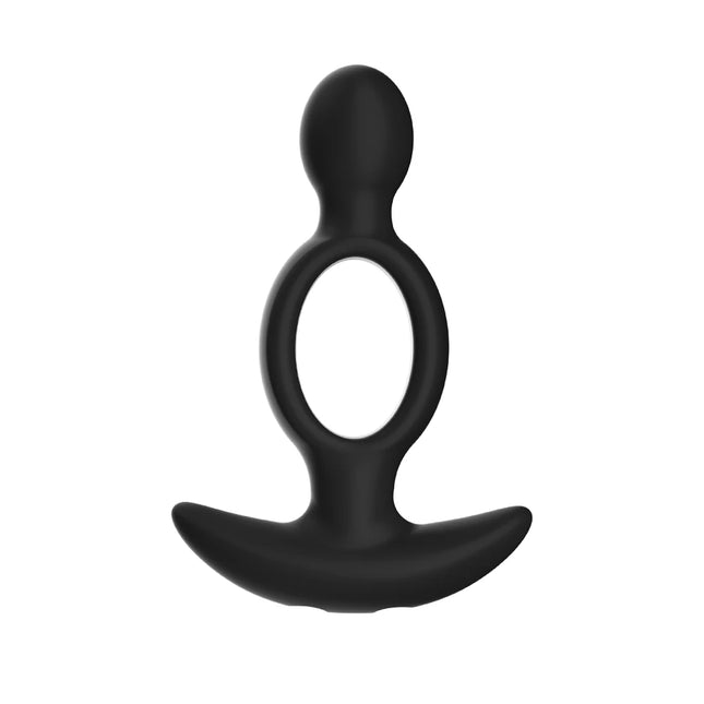 Anal Dilator Expansion Prostate Stimulation Silicone Electric Anal Vibrators Hollow Buttplug for Beginner Easy To Enter Sex Toys