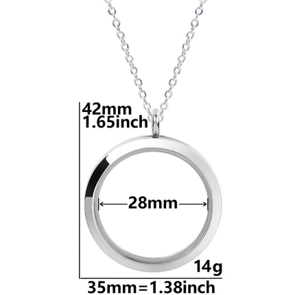 High Fashion Twist Locket Pendant Necklaces For Women Men Jewelry Memory Photo Floating Charm DIY Stainless Steel Lockets Gift