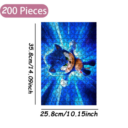Sonic the Hedgehog Jigsaw Puzzle 108/200/300/500/1000 Pieces Wooden  Puzzle High Quality Birthday gift