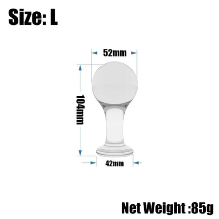 Black Smooth Butt Plug with Flared Base Prostate Massager for Men And Women Beginner Anal Training Toy