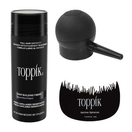 Toppik Hair Building Fibers, Fill In Fine or Thinning Hair Instantly Thicker, Fuller Looking Hair
