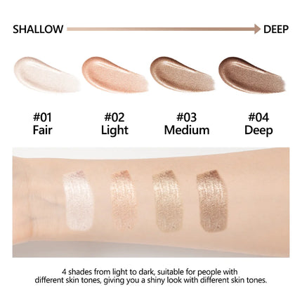Glowing Foundation Natural Glow Enhancer Moisturizing Lightweight Base Multi-purpose Highlighter Liquid Foundation Cosmetics