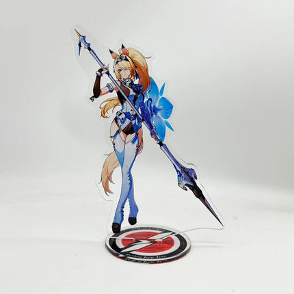 Game Zenless Zone Zero Sunna Cissia Promeia Hoshimi Miyabi Anime Acrylic Stand Model Plate Keychain Desk Decor Collection gift