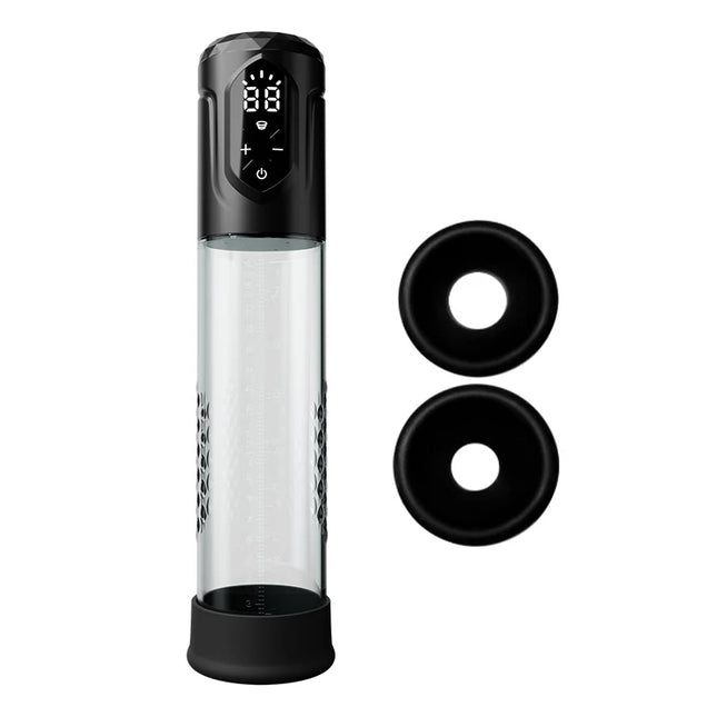 Electric Penis Pump Male Sex Toys With 5 Suction Modes and 5 Training Pressures Waterproof Male Enlarger Erection Masturbator