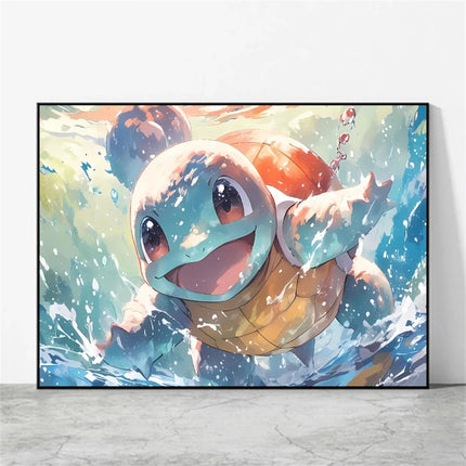 Anime Pokemon Pikachu Mewtwo Poster Canvas Painting Home Modern Living Room Painting Wall Art Decoration Painting Children Gifts
