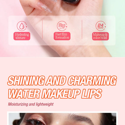 Moist Smooth Ice Cream Dyed Lipstick - Easy To Color Long-lasting Sweatproof No Cup Staining MakeupEssential Ice Cream Liptint