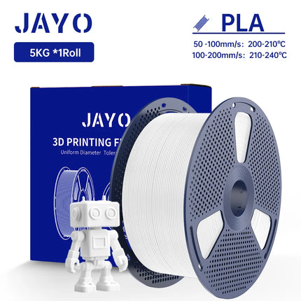 JAYO 5KG/roll 3D Filament PLA/ABS/PETG 3D Printer Filament 1.75mm PLA plus Filament High toughness Neatly Wound