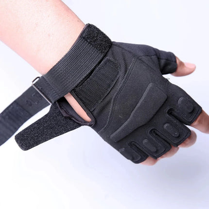 Half Finger Men's Gloves Outdoor Tactical Gloves Sports Shooting Hunting RIDE Motorcycle Cycling Gloves Mountaineering gloves