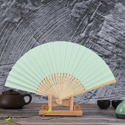 Chinese Style Folding Fan Classical Dancing Cloth Fan Vintage Plastic Animal Dragon Printing Hand Held Fans Photo Props Cosplay