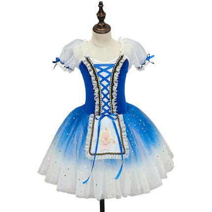 Children's Ballet Skirt Girls' Dance Skirt School Dance Programs Ballerina Costumes Stage Group Performance Costumes