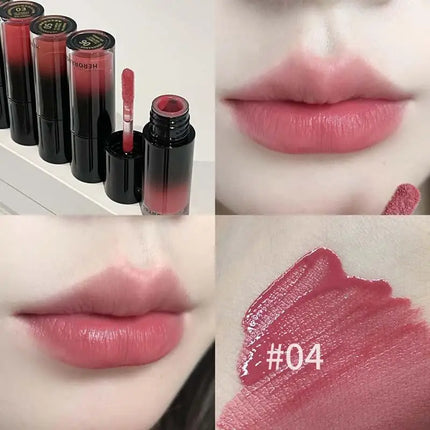 1Pc HERORANGE Mirror Water Light Lip Gloss Mirror Lasting Liquid Lipstick Moisturizing Lip Tint Natural Nude Lip Makeup Cosmetic