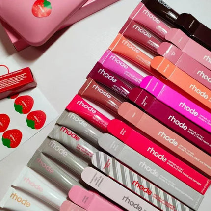 Fashion Color Easy Apply Lip Glosses Plump Lip Glaze Essence Gel Oil Long Lasting Nourishing Lipstick Products For Women Girls