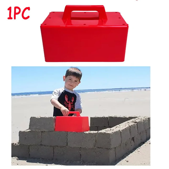 Children Beach Toy Sandbox Castle Building Sand Brick Walls Molds Summer Outdoor Seaside Play Water Sands Playground Toy for Kid