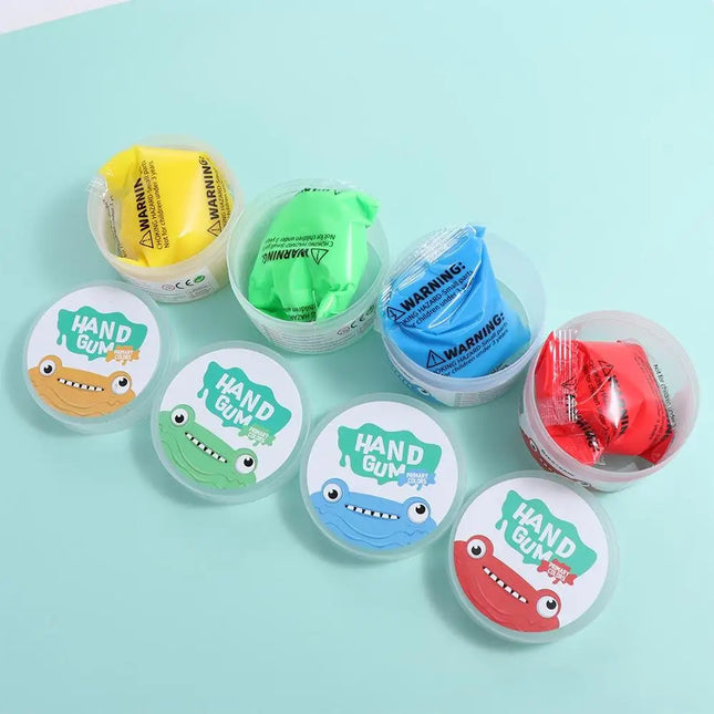 Squeeze Toy Soft Clay Hand Putty Squiz Toys Non-Sticky 4pcs/set Finger Training Putty Soft Stretchy Therapy Putty Set Kids Toys