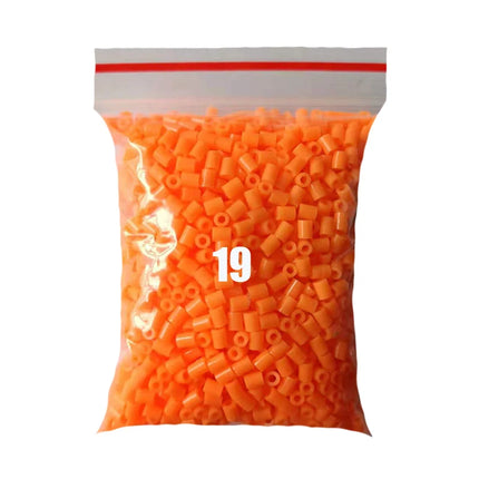 2000 pcs/Bag 2.6mm Hama Beads Puzzle Perlen Iron Beads Diy Perler Fuse Bead Intelligence Educational Toys