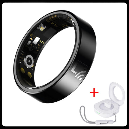 New Smart Ring Men Women 2025 Real-Time Health Monitoring Sports NFC Control Smart Access Control IP68&5ATM Waterproof Smartring